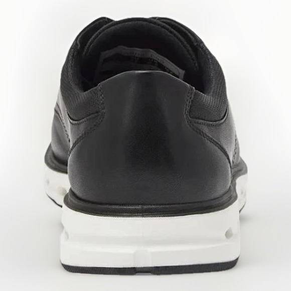 Lands' End Men's Sport Oxford Black Comfort Casual Dress Shoes Men's Size 10.5 - Picture 3 of 5